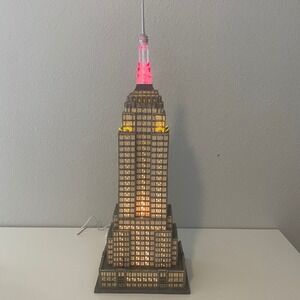 Department 56 Empire State Building Christmas in the City 56-59207 Works Flags